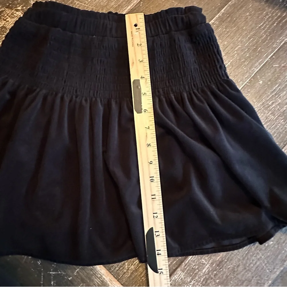 GB Girls Girls Smocked Waist Skirt Black Size M